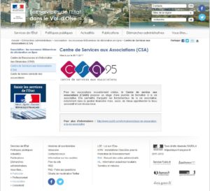 Vald'Oise : Centre de Services aux Associations