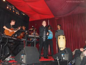 Grégory, Tuintim, (Maeva), Jean-Luc, Adrienne et Alexandre