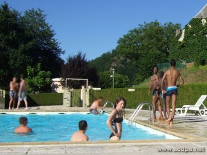 Défilé de "beaux gosses"... à la piscine du VVF de St Léger les Mélèzes
