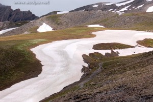 Deuxième étape : Ceillac... et la promenade vers le col d' Aniel, près de St Véran (étape mythique, à chaque fois !)