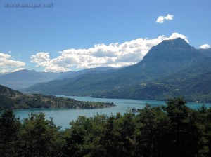 La Baie St George à Chorges (vue depuis le VVF)