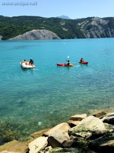 Pédalo et Canoës, à Chorges