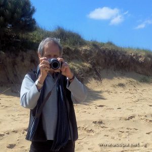 Michel, notre photographe... et preneur de son