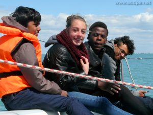 Abi, Bérénice, Grâce et Alexandre