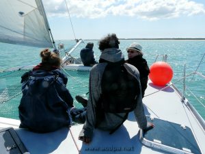 de retour de l'île d'Aix, vers Oléron