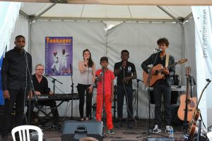 Youssouf, Jean-Luc, Milène, Abi (il a particulièrement bien assuré sa prestation!), Grace et Alexandre