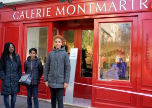 Place du Tertre : Loojha, Abimaniou et Isaïa