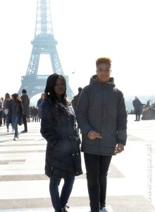 Esplanade du Trocadéro : Loojha et Isaïa