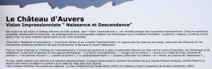 Expérience immersive sur le travail des peintres, au Château d'Auvers sur Oise