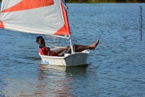 Initiation à la voile : Jordy