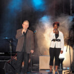 Jean-Luc et Adrienne, duo mythique dans «P. qu'c'est beau la poésie» (cf. le CD «Des mots, un piano»)