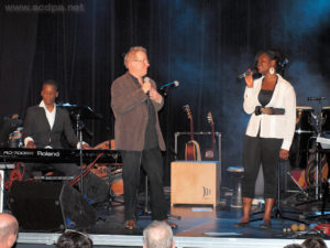 Tuintim, seul au piano, et le duo Jean-Luc et Adrienne