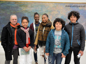 Jean-Luc, Laetitia, Macathia, Sindy, Lucas et Léo