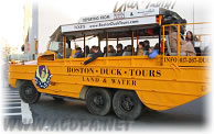 Boston, les Teenagers de Sarcelles font un "Duck tour"