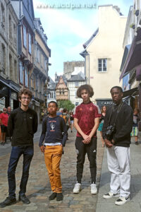 Dans les vieilles rues de Quimper