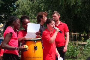 Aminata et Saadatou, Médi, Damian, Hugo