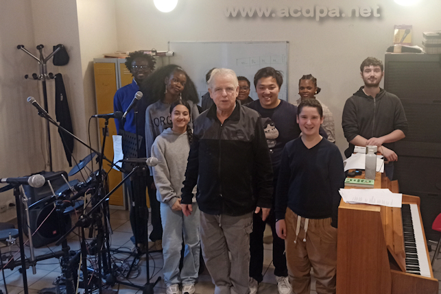 Dan, Promise, Naomy, (Valydline), Jean-Luc SALMON, Dialine, Bing Young, Aline, Damian et Hugo